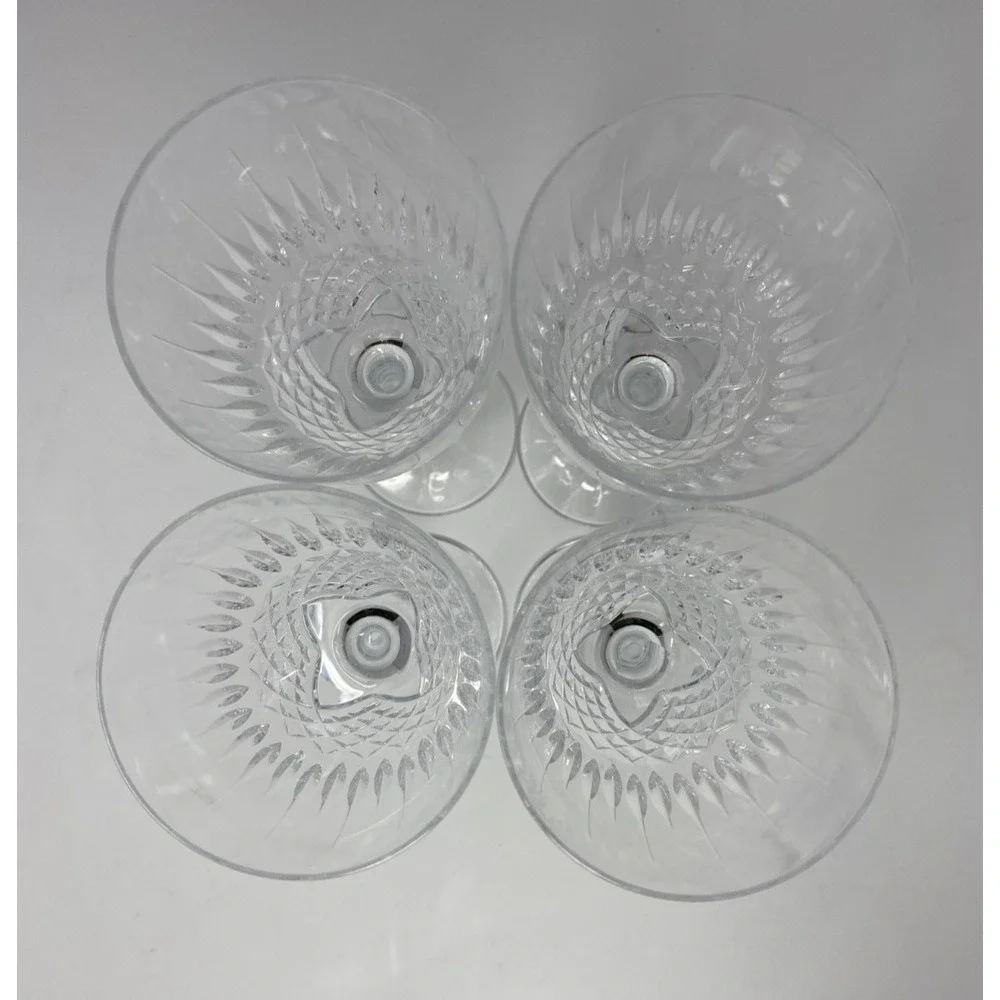 Cristal D'Arques Durand‎ Juliette Wine Glasses Set of 4 8.5